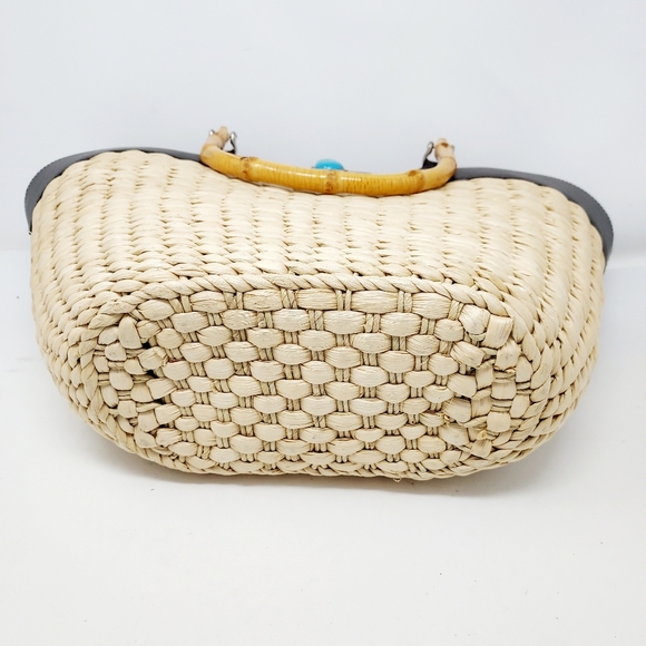 Ann Taylor LOFT Large Straw Tote Bag - Picture 9 of 9